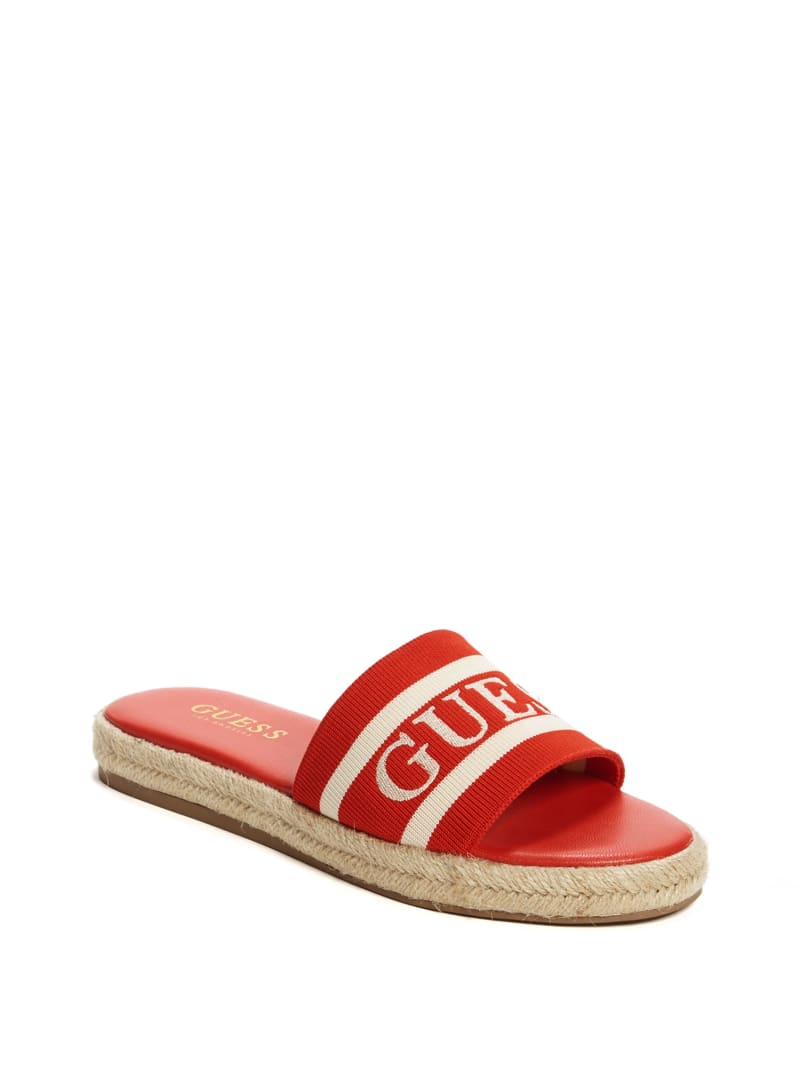 Carlita Espadrille Slide Sandals GUESS Factory