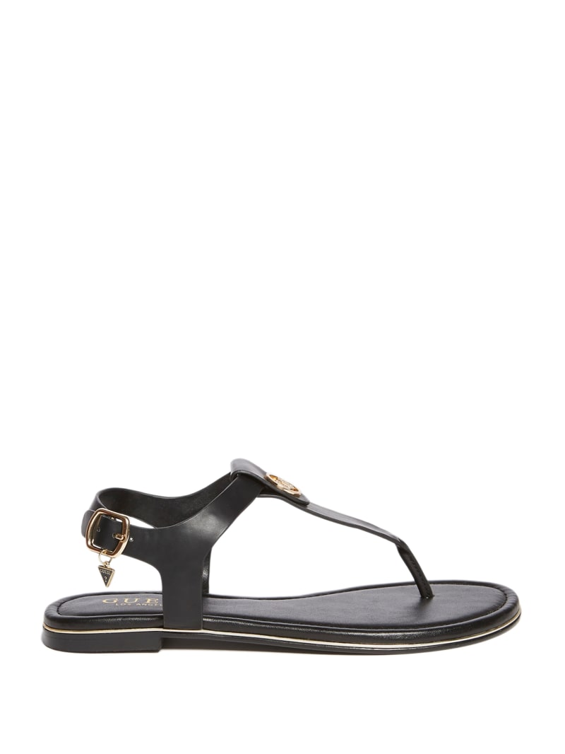 guess t strap sandals