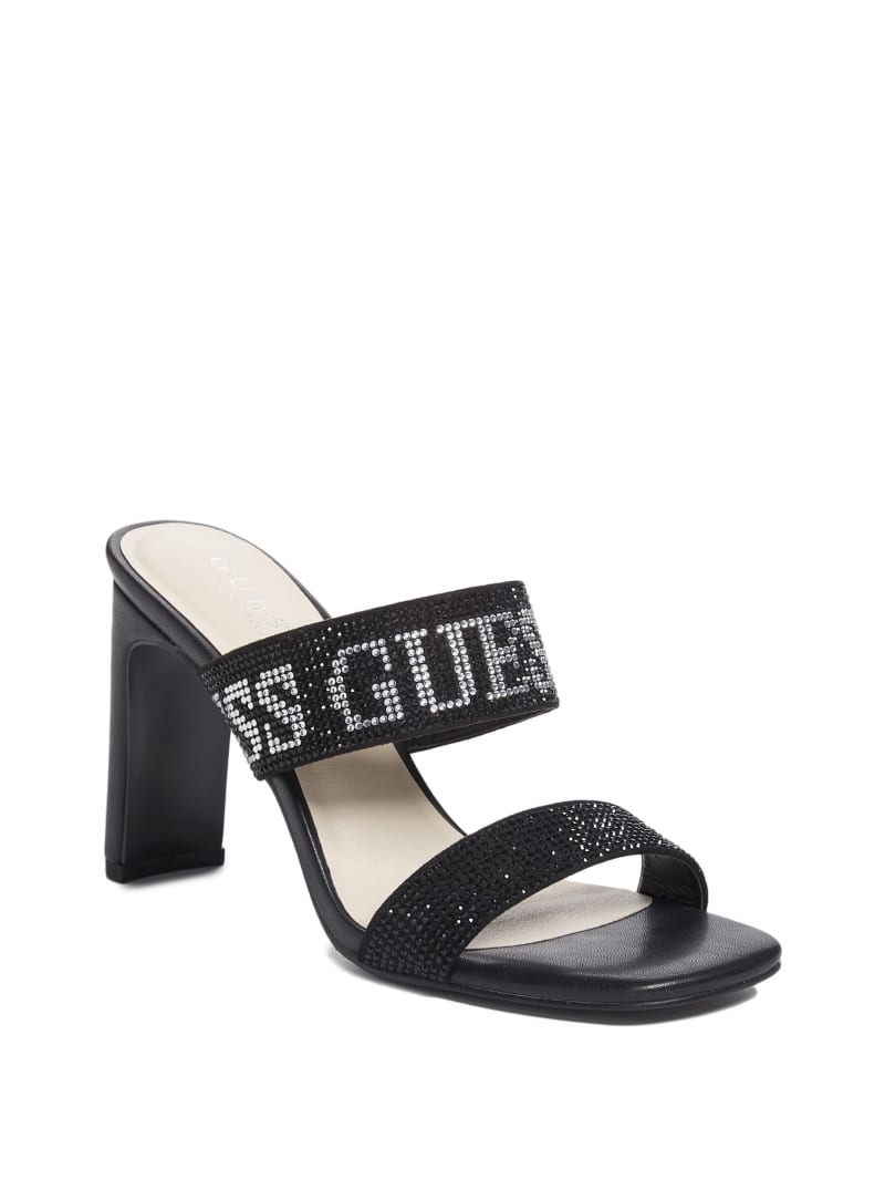 Cheree Double Band Heel | GUESS Factory