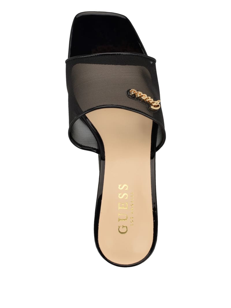 Dolley Mesh Kitten Heels | GUESS Factory