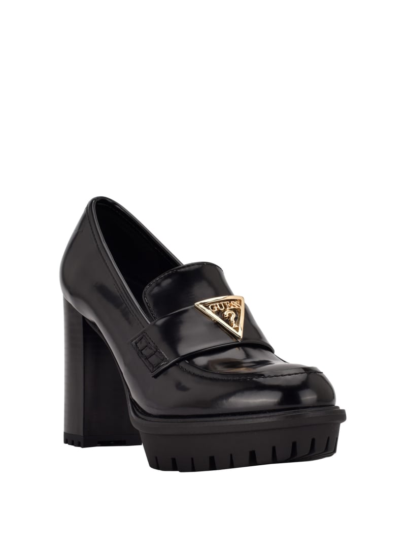 chunky loafers guess