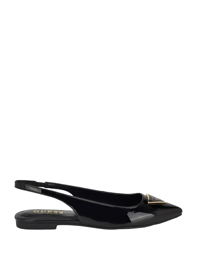 Ezras Pointed Sling Flats | GUESS Factory Ca