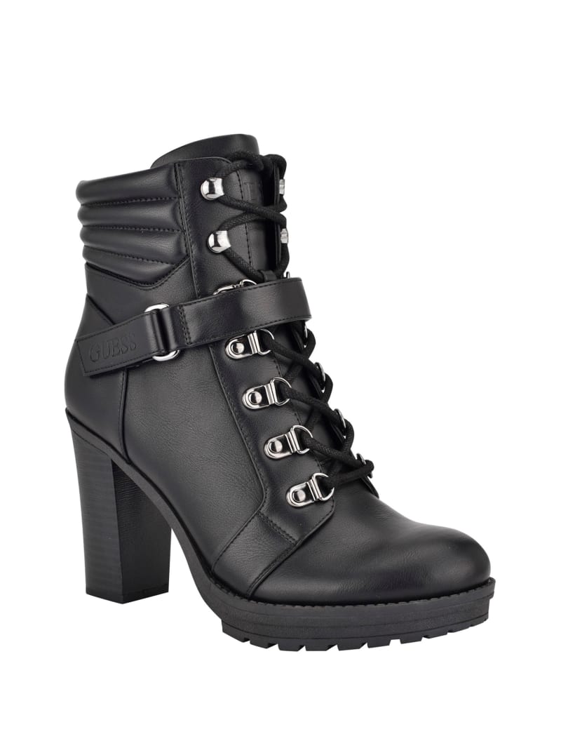 guess black multi ll boots