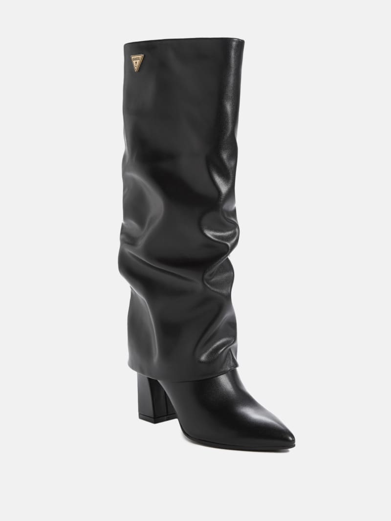 Guess patent leather boots outlet