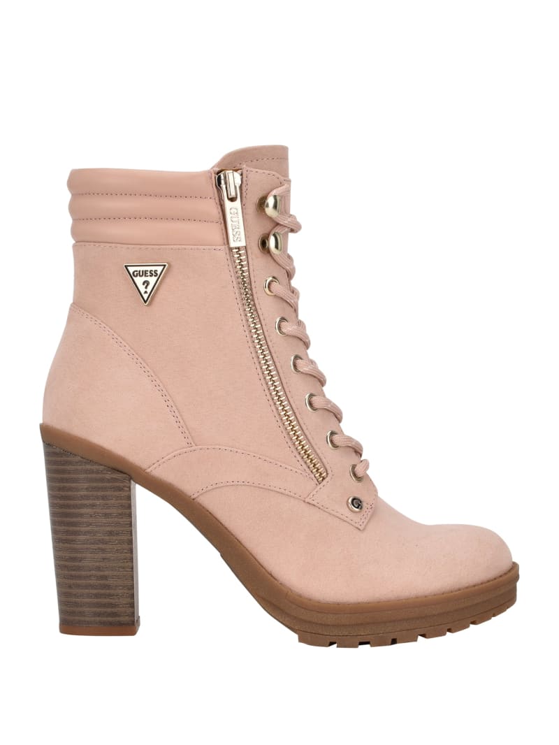 Pink guess boots best sale