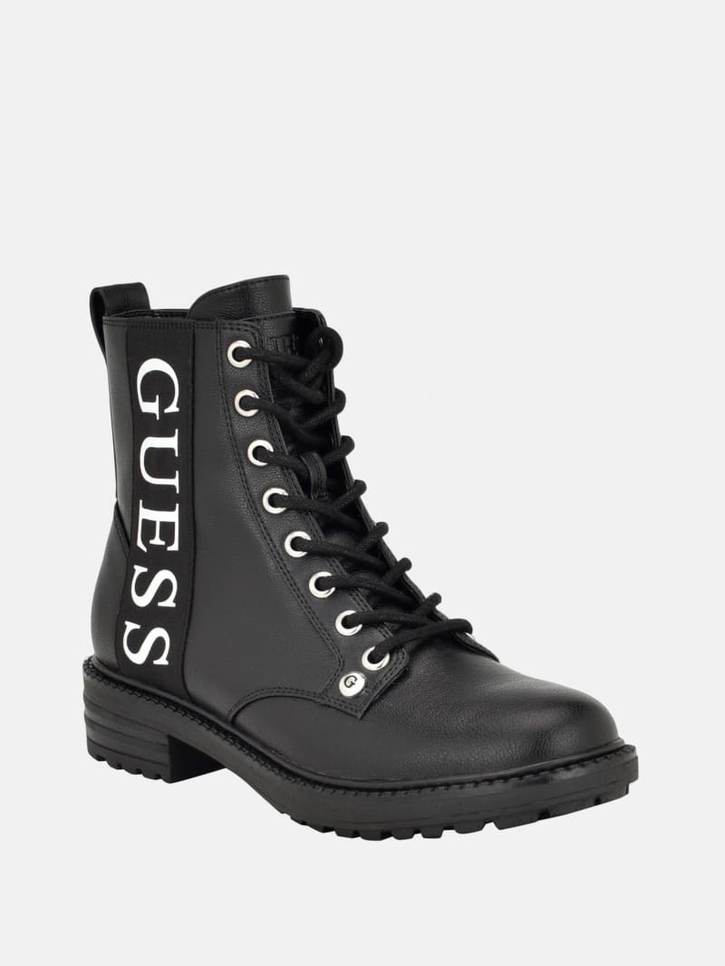 Flat online moto boots