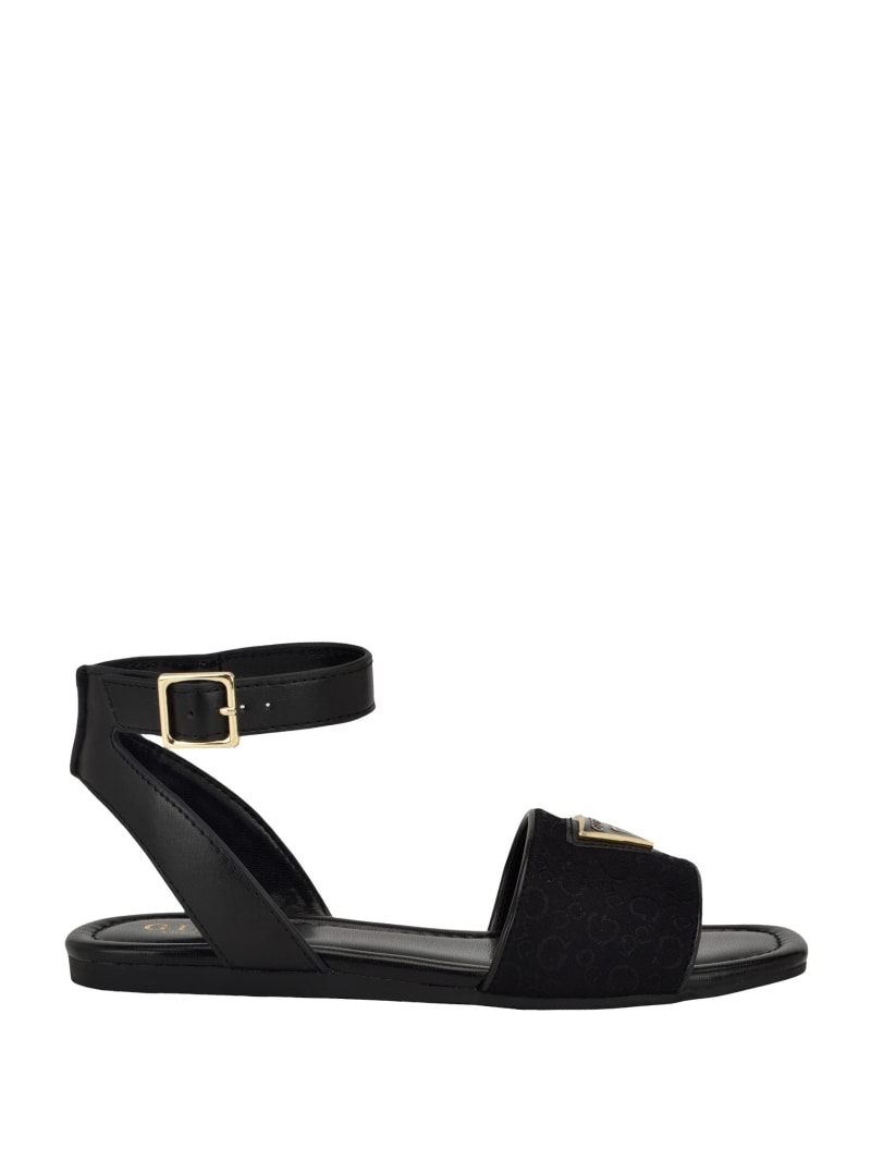 Hazens Logo Sandals | GUESS Factory Hazens Logo Sandals | GUESS Factory
