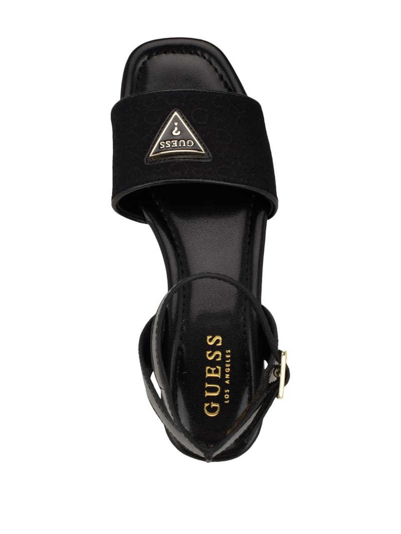 Hazens Logo Sandals | GUESS Factory Hazens Logo Sandals | GUESS Factory