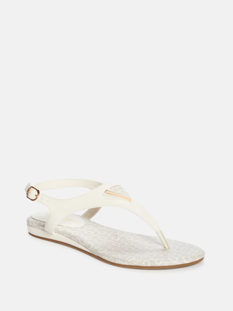 Guess t strap sandals outlet