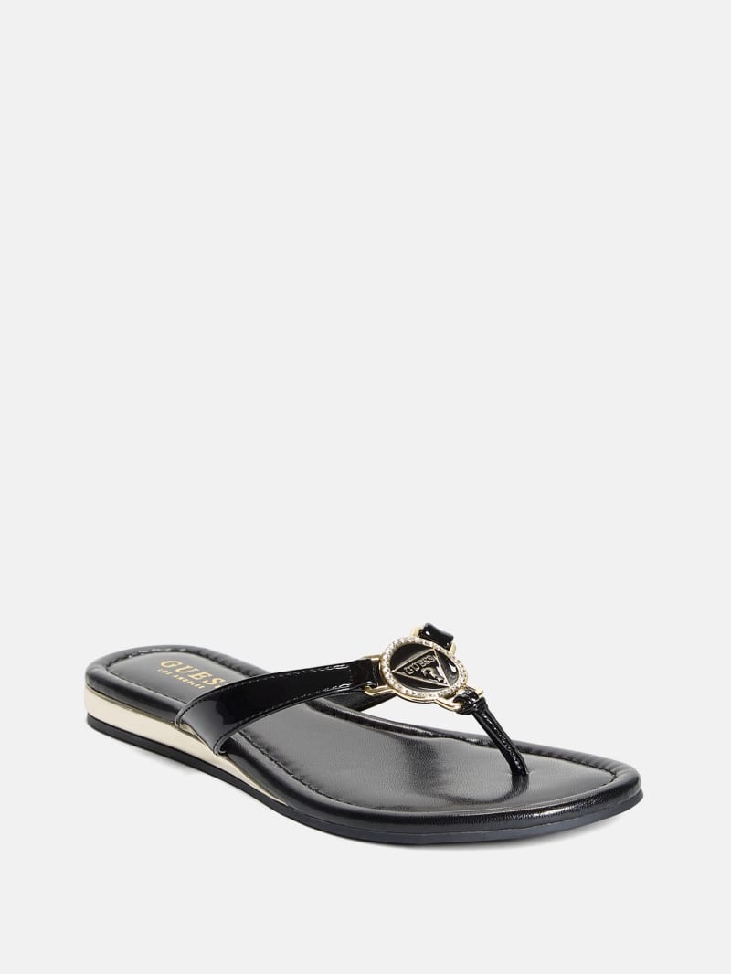 Blingy flip flops deals