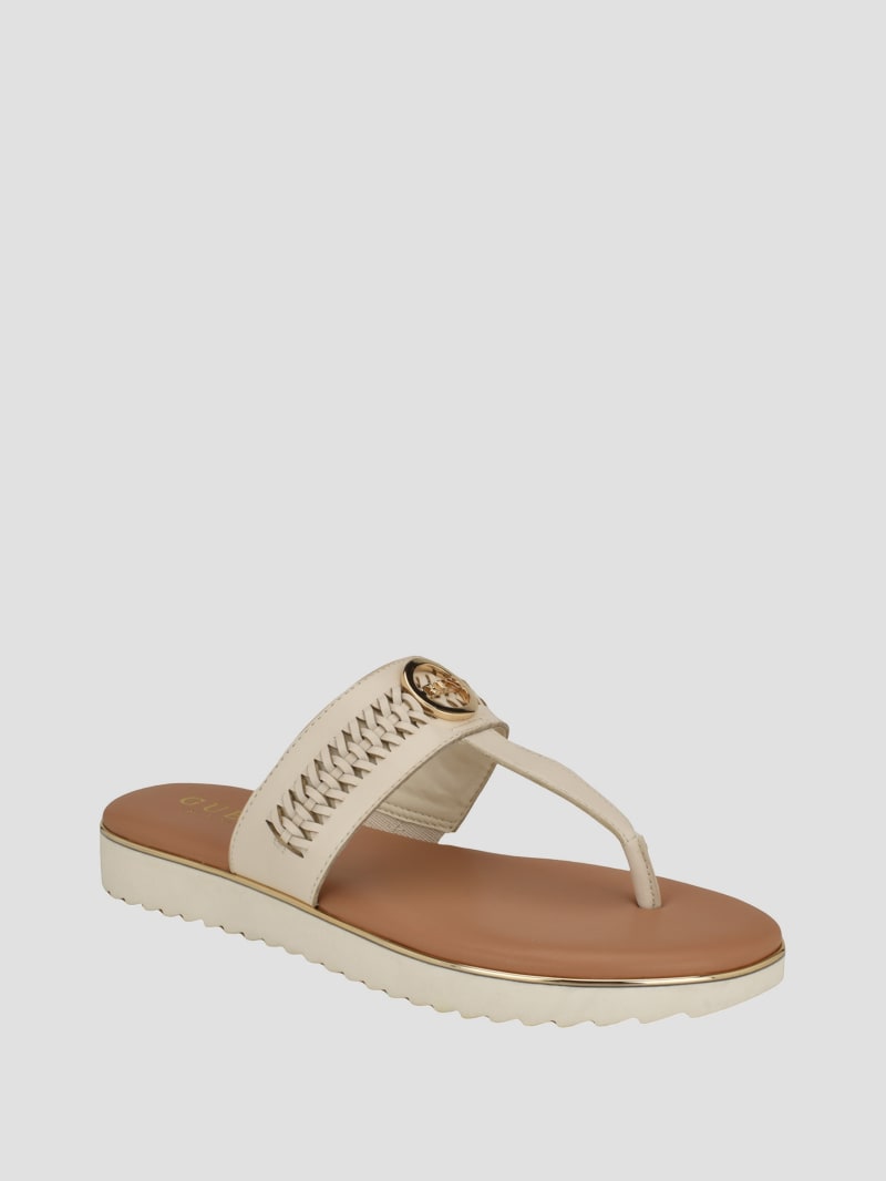 Guess thong sandals hot sale