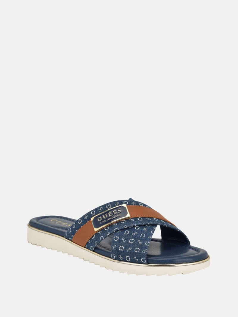 Keyes Crisscross Logo Slides