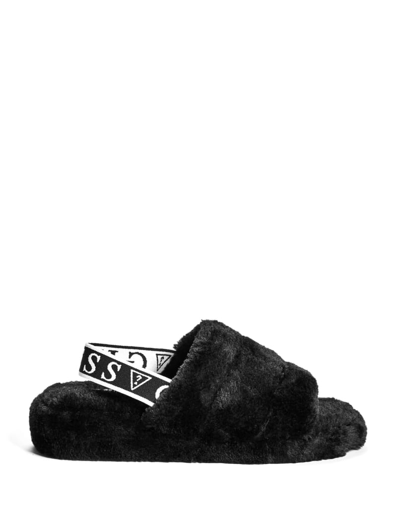 Guess fluffy slippers Outlet