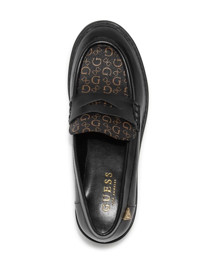 Lifts Block Heel Penny Loafers