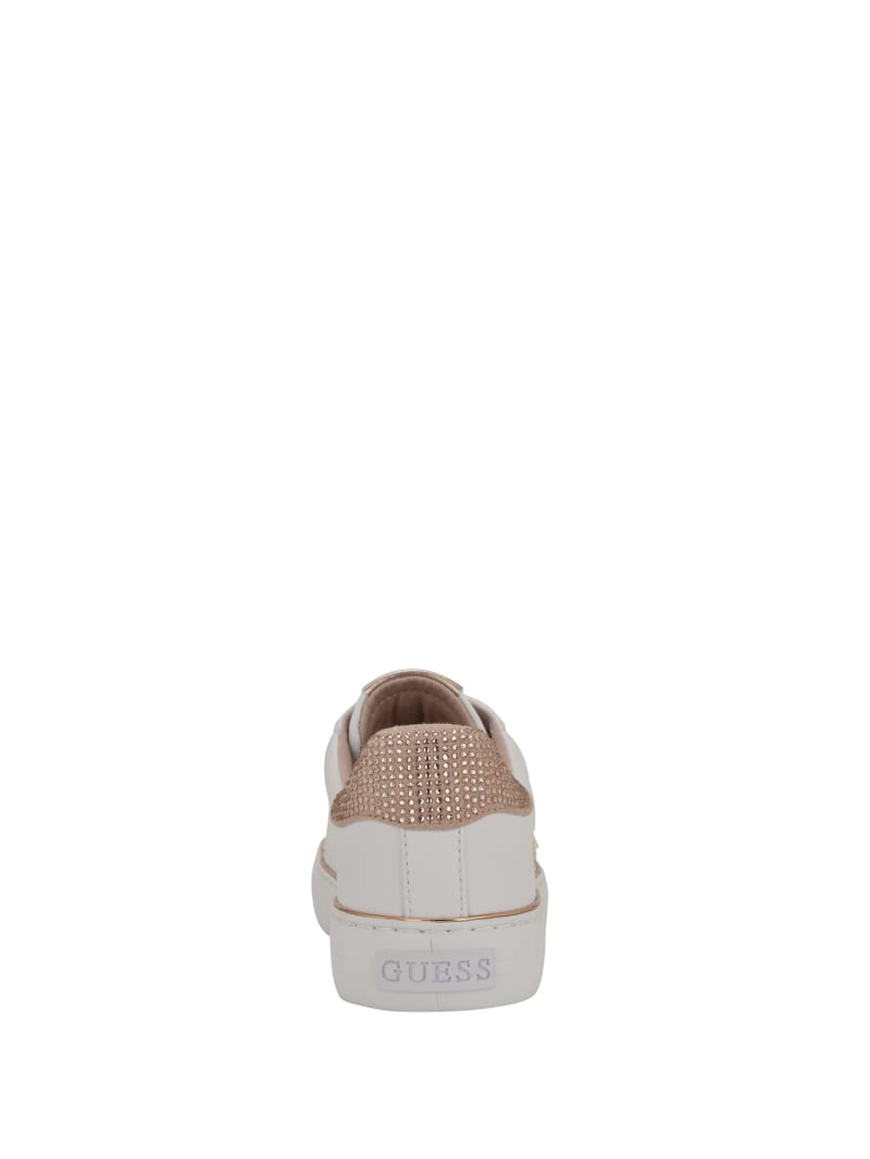Lins Rhinestone Low-Top Sneakers | GUESS Factory