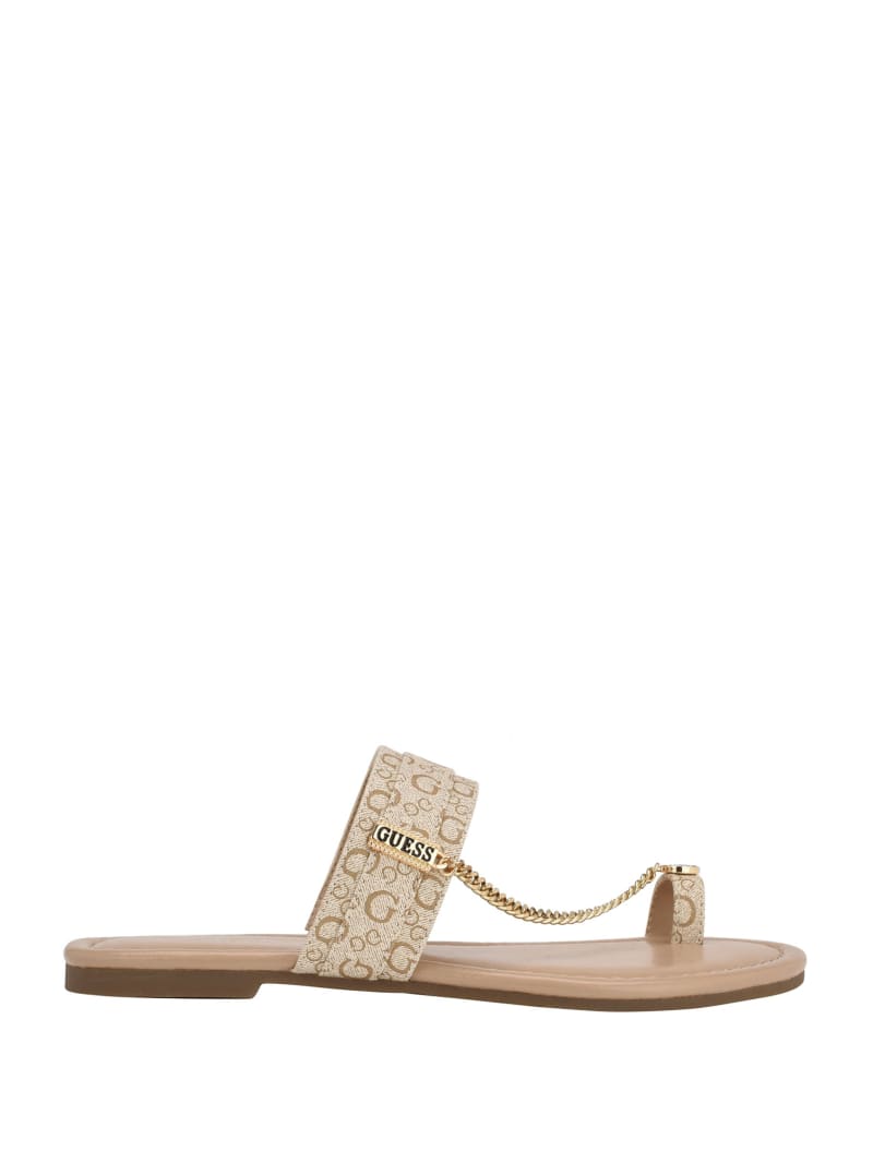 Guess factory women's landen chain sandals new arrivals