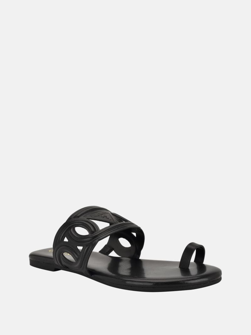 【日本未上陸】Lia Toe Ring Sandals★PEDRO★今期の人気商品！ Black Lia Toe Ring Sandals - PEDRO US