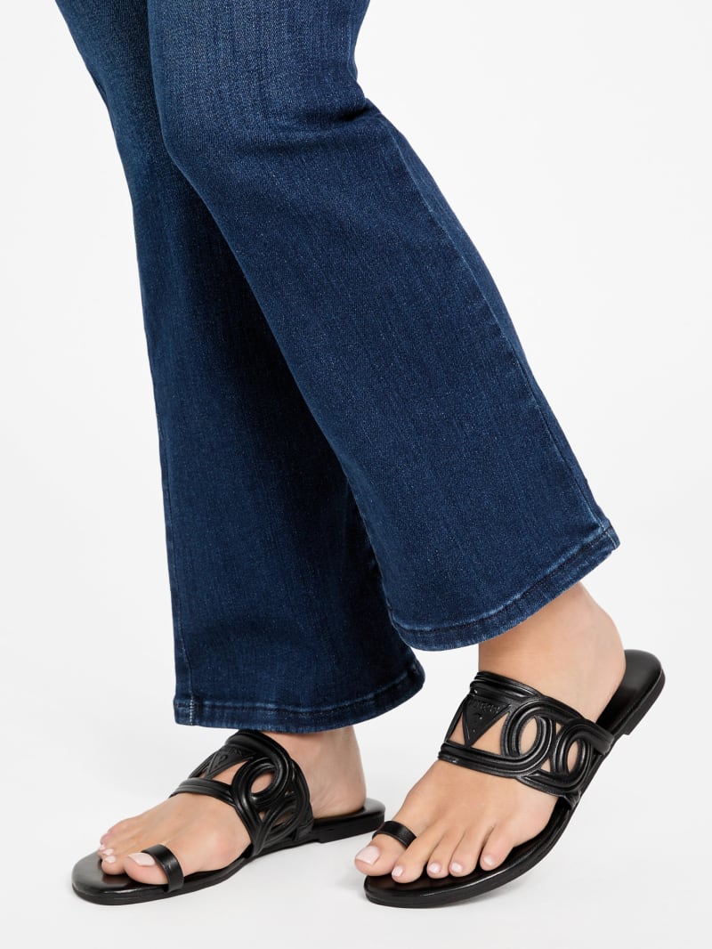 【日本未上陸】Lia Toe Ring Sandals★PEDRO★今期の人気商品！ Black Lia Toe Ring Sandals - PEDRO US
