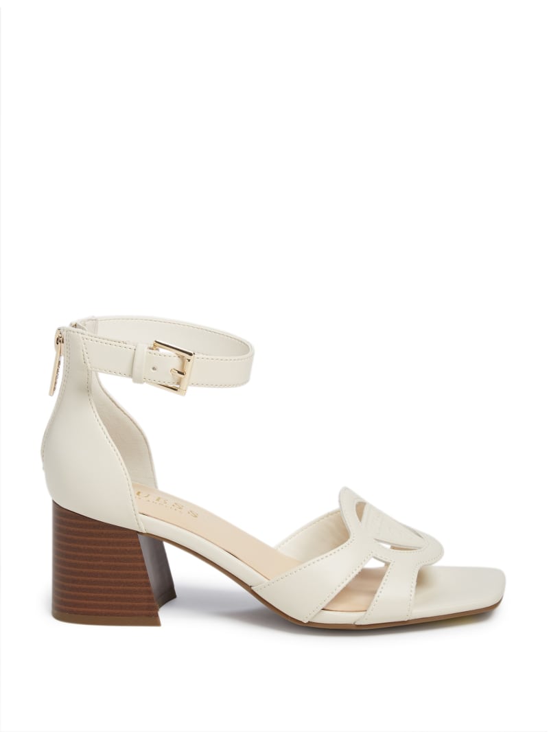 Malorie Logo Cutout Sandals