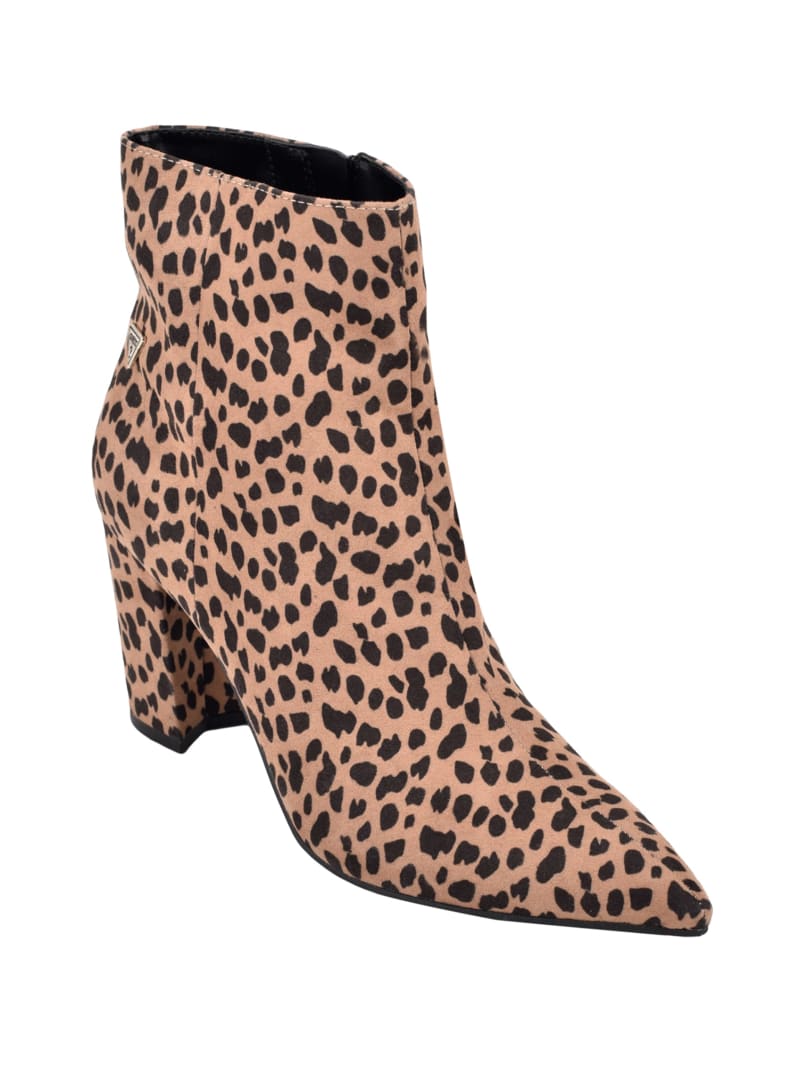leopard print booties amazon
