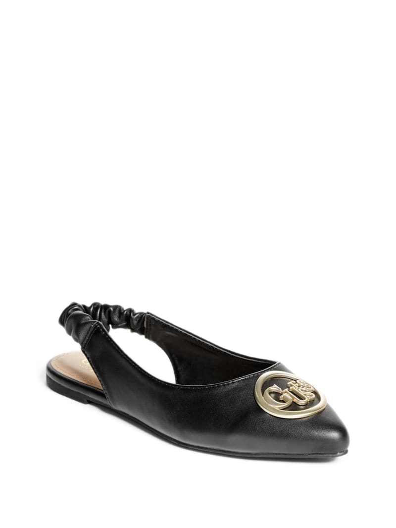 guess black flats