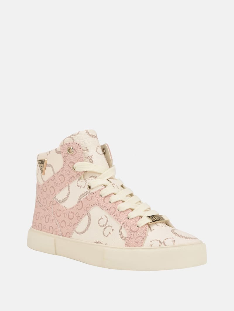 guess high top sneakers womens