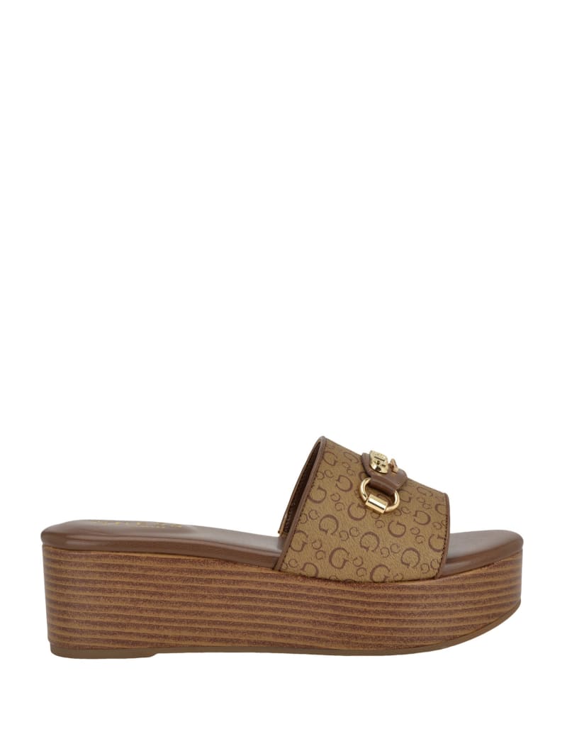 Matties Wooden Platform Sandals