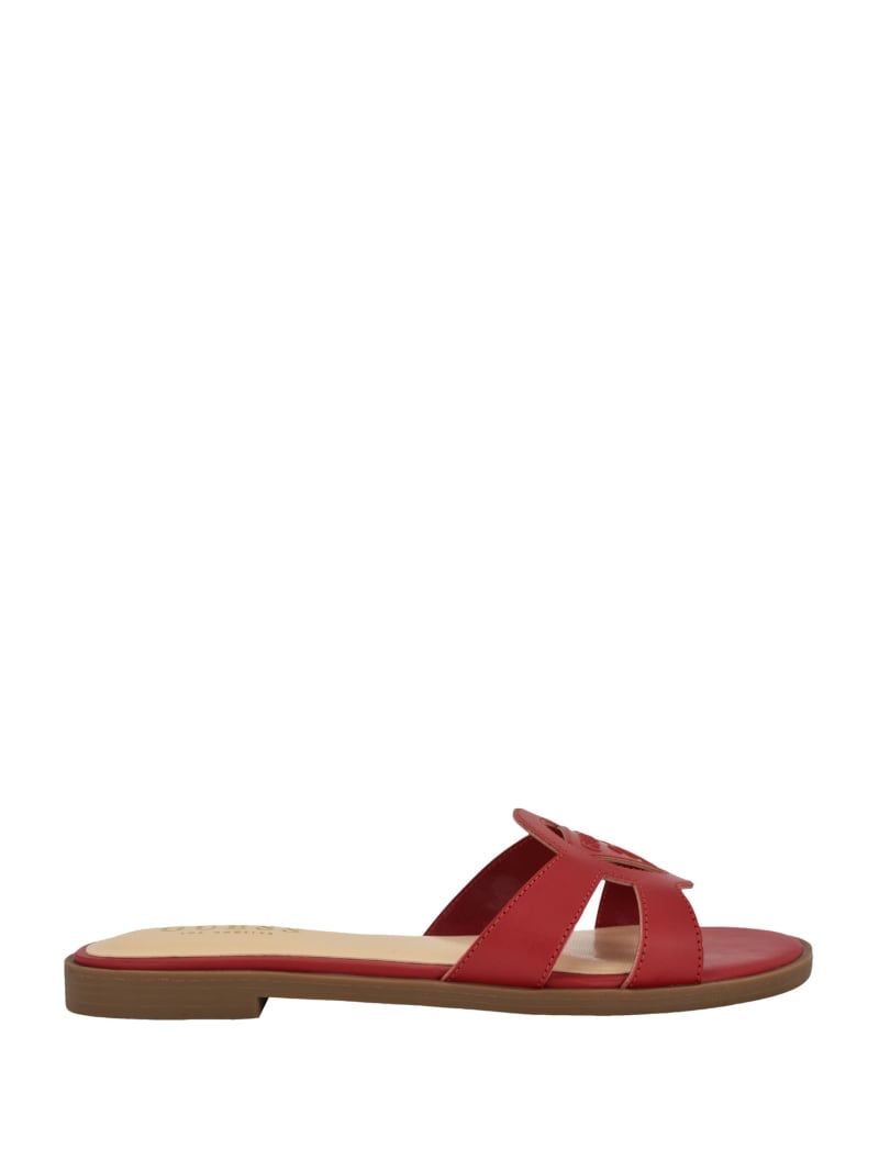 Mazzie Cutout GUESS Slide Sandals