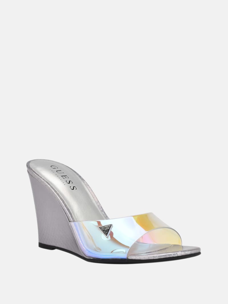 Clear Wedge Heel Collection Selected