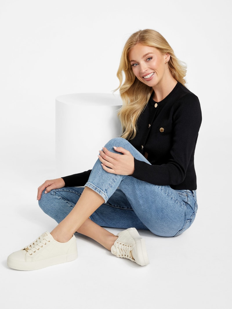 guess quilted sneakers