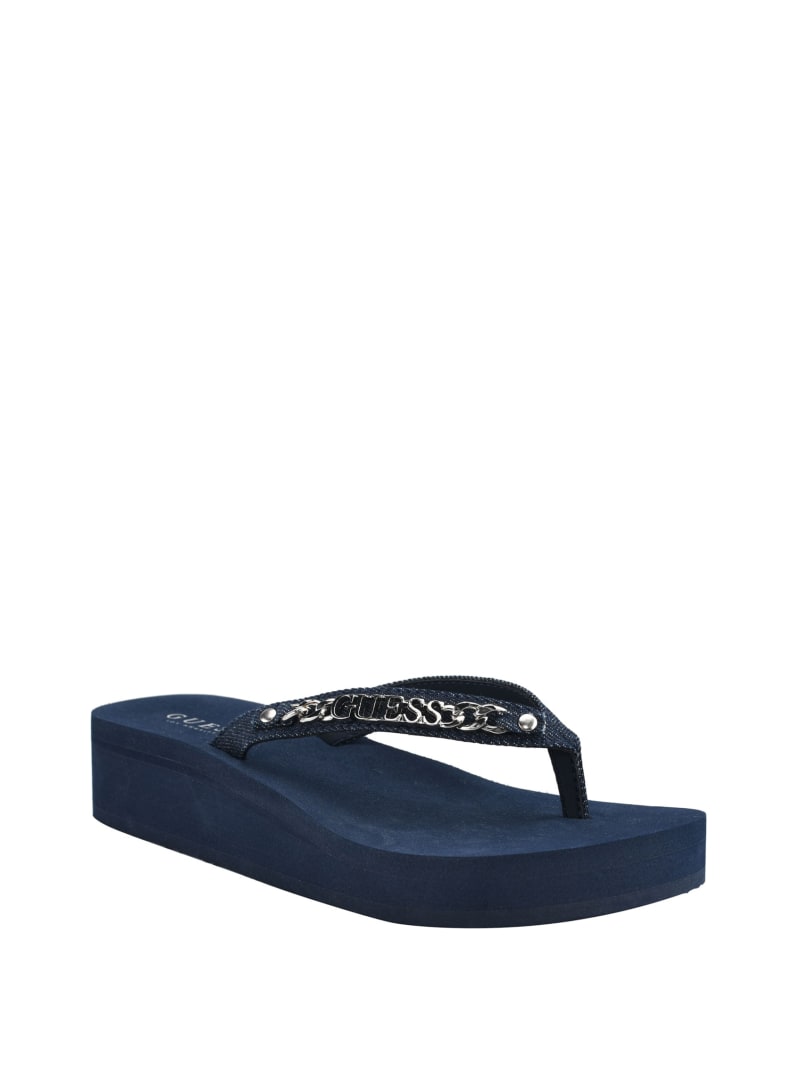 Mists Platform Flip Flop GUESS Factory