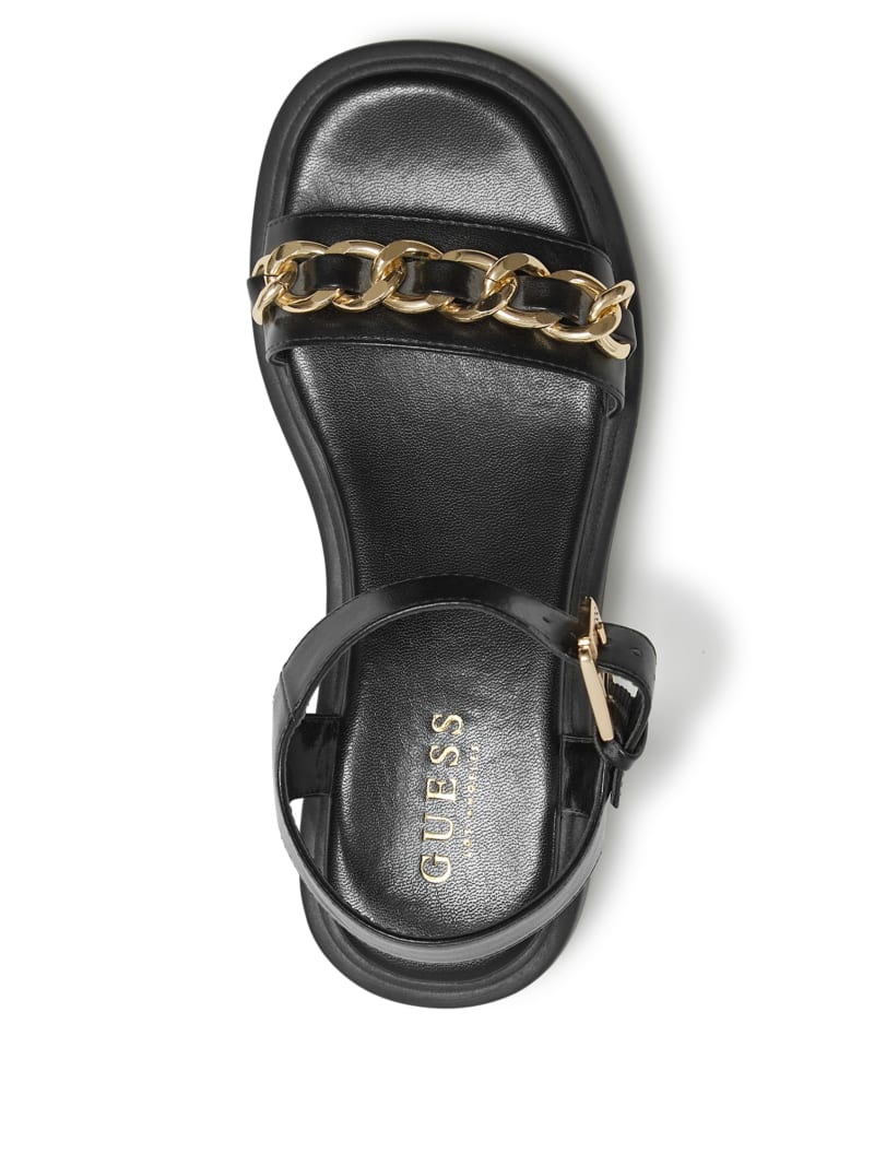 Occurs Chain Platform Sandals