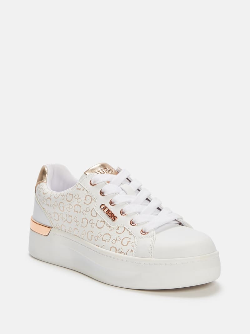 Onna Low-Top Logo Sneakers | GUESS Factory