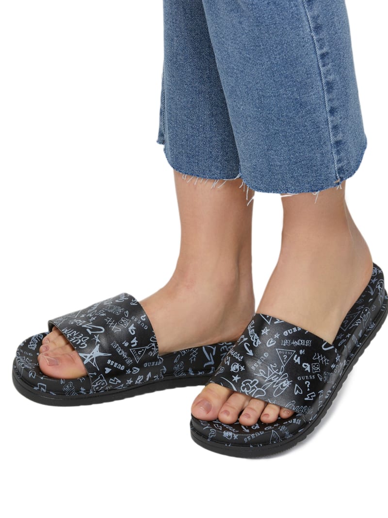 guess slippers sale