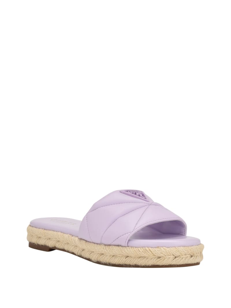 Redeem Quilted Logo Sandals