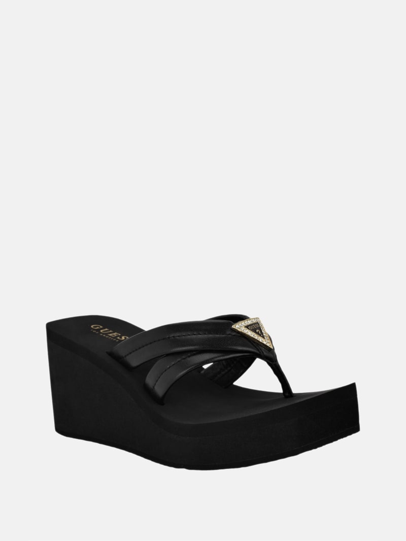 Guess Factory Sandale Guess Plate Forme Sandales à Plateforme à