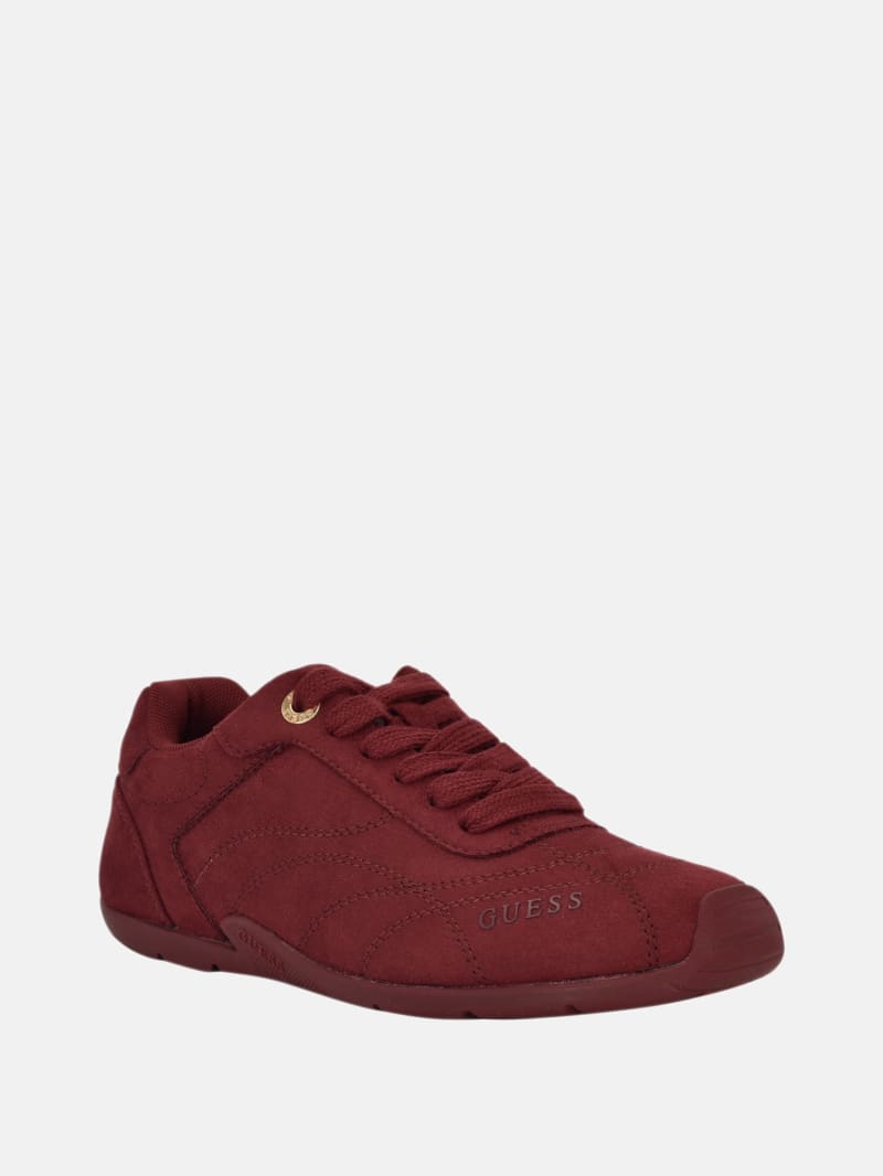 Silvina Suede Racer Low-Top Sneakers