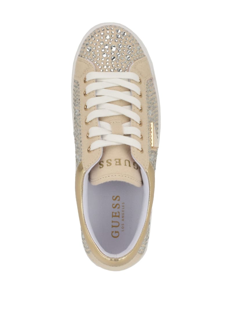 Sonly Rhinestone Platform Sneakers