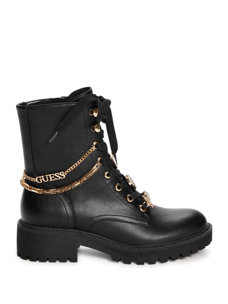 Steflyn Charm Utility Booties GUESS Factory Ca