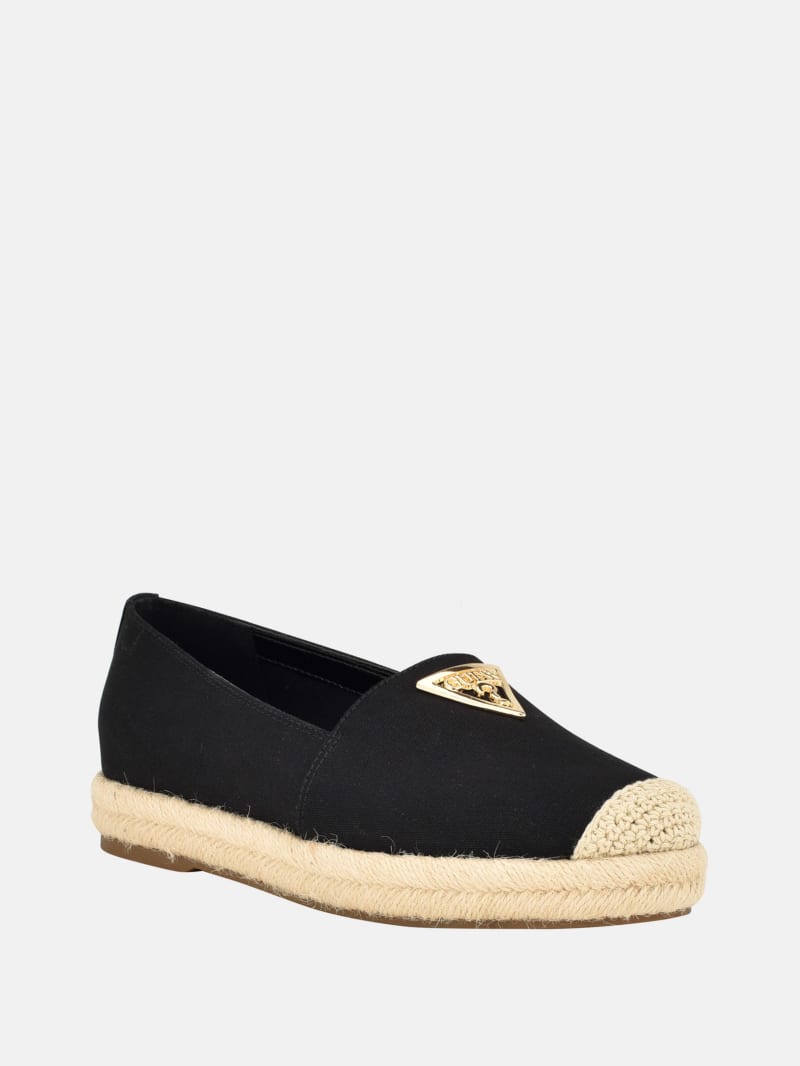 Guess black espadrilles sale