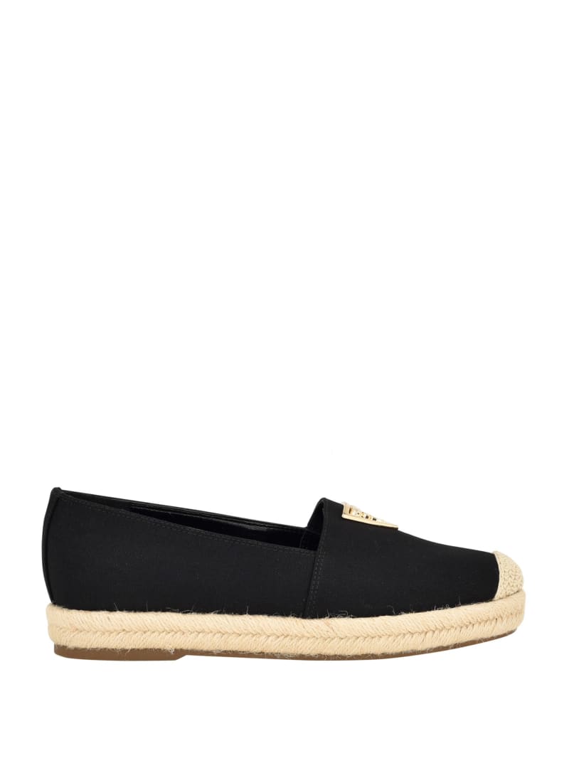 Plain black espadrilles deals