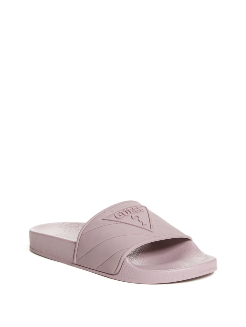 Veronica Quilted Slide Sandals