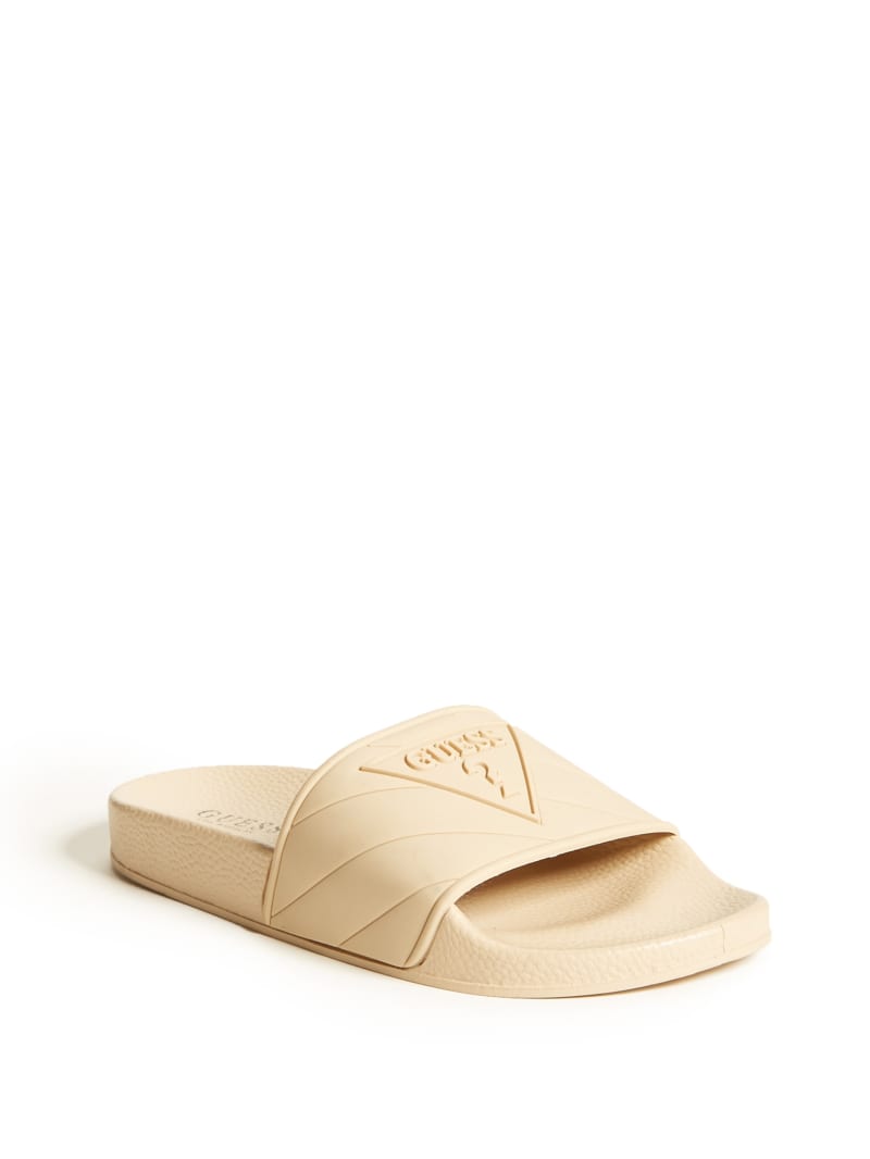 Veronica Quilted Slide Sandals