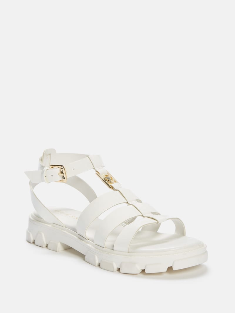 Yalena Fishermen Sandals | GUESS Factory