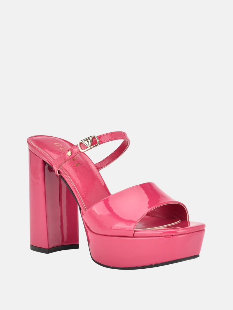 Zella Strappy Platform Heels