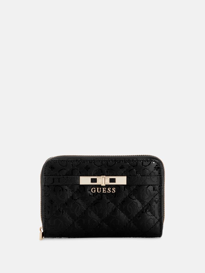 GUESS® Idra Shine Medium Zip-Around Wallet