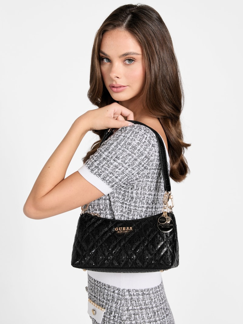 Isemay Quilted Shoulder Bag