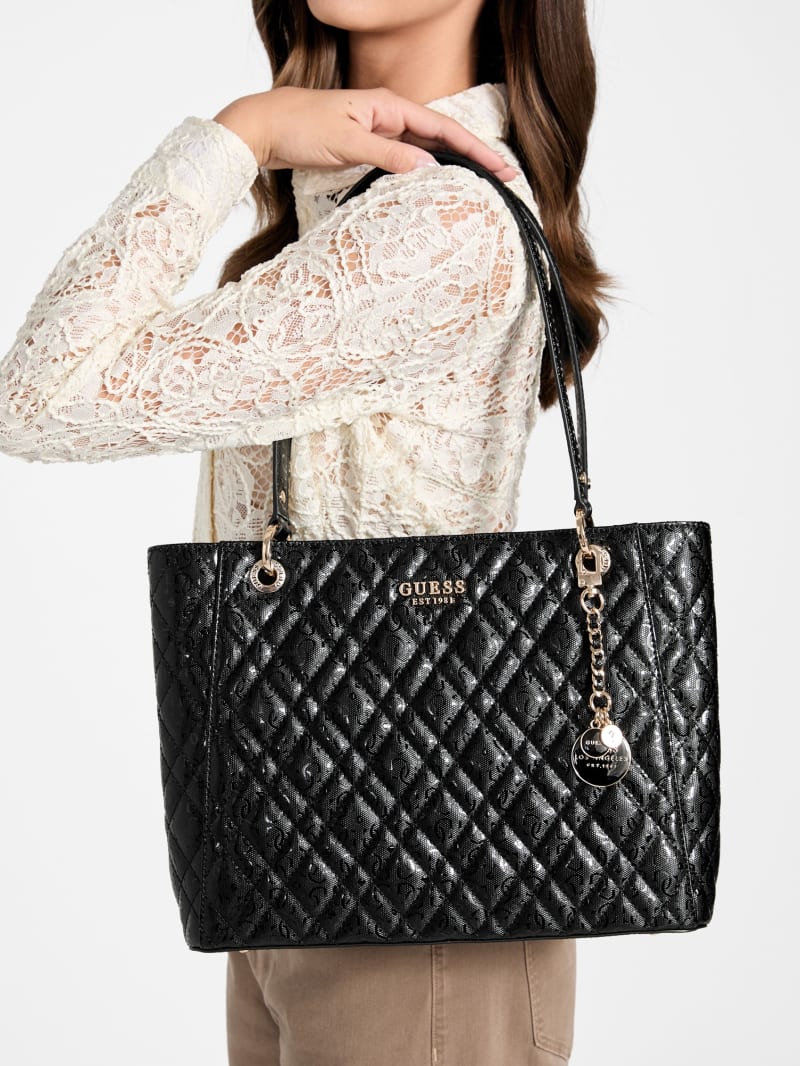 Isemay Quilted Shopper