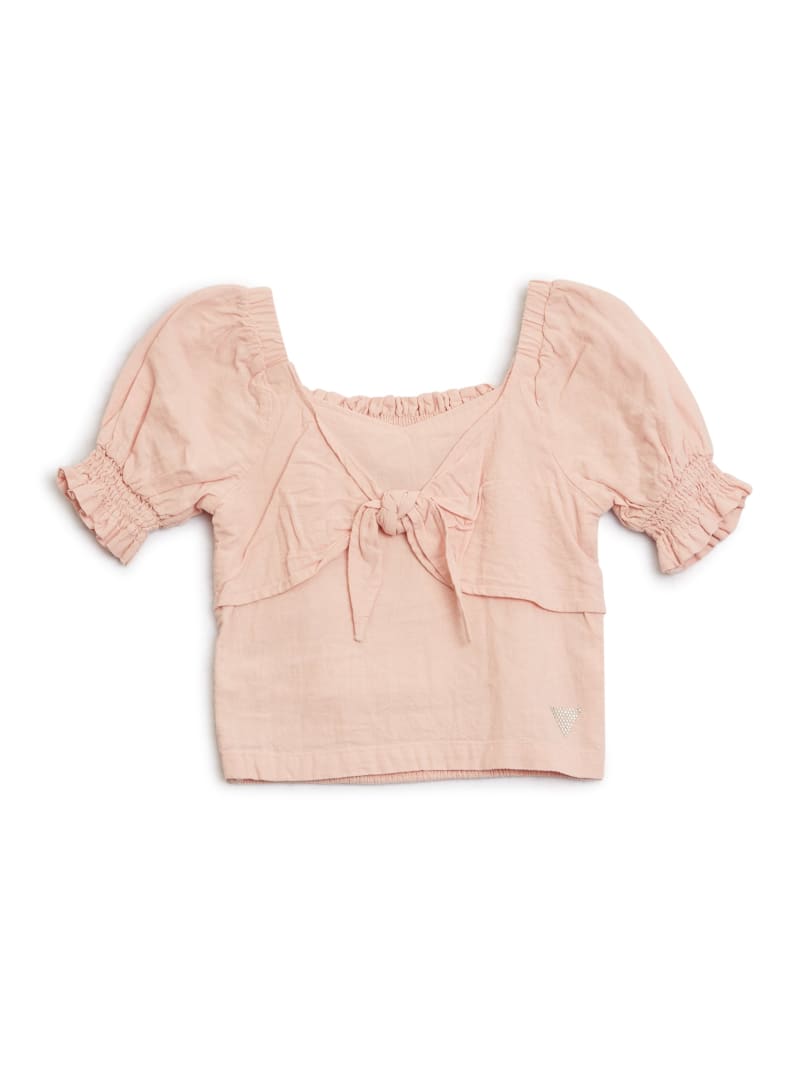 Lindsie Linen Top (7-14)