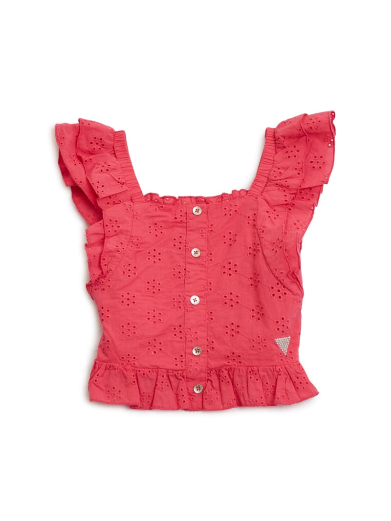 Emma Eyelet Top (7-14)